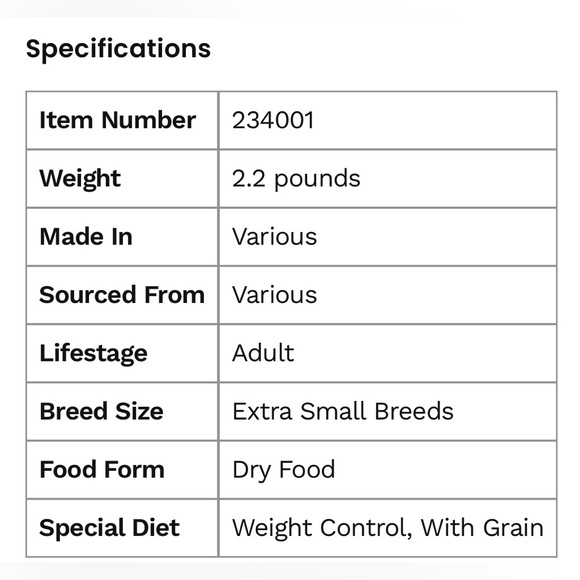 ROYAL CANIN Canine Care Nutrition X-Small Weight Care Small Breed Dry Dog Food - Picture 7 of 11